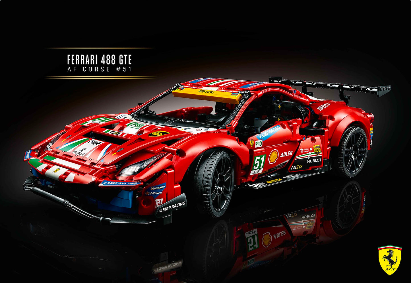 A FERRARI 488 GTE ليجو