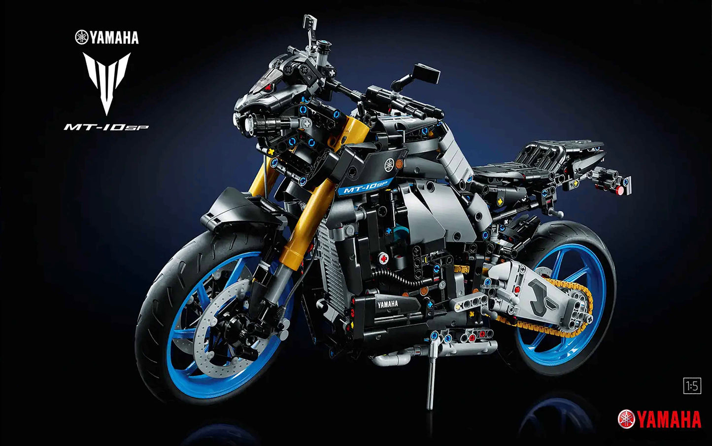 A Yamaha motorcycle ليجو
