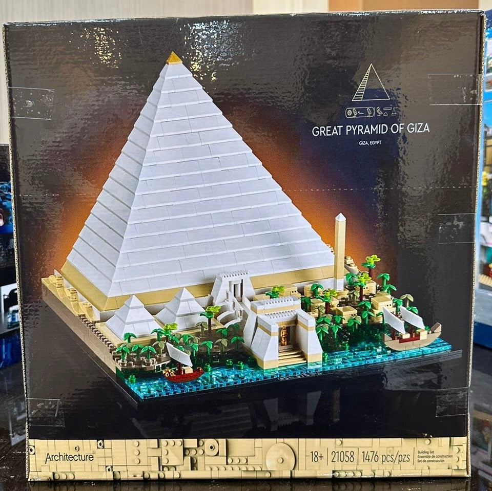 AB Great pyramids of Giza ليجو