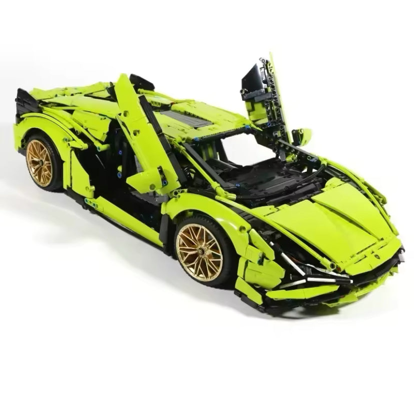 A Lamborghini Sian 3696 pcs ل ي ج و