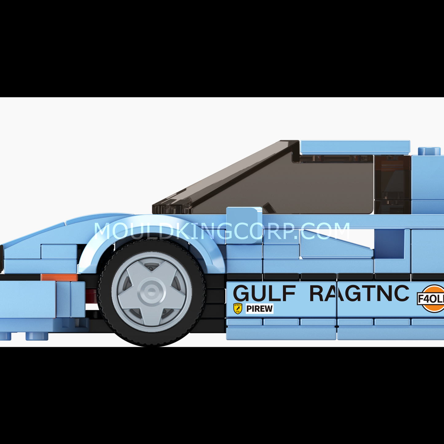 A Mould King 27077 F40 LM Model Car Building Set | 435 Pieces
