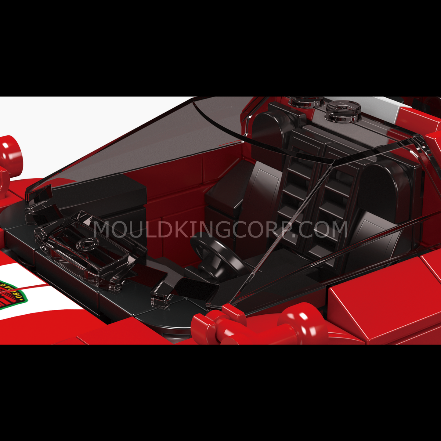 A Mould King 27080 FXX Supercar Model Building Set | 433 Pieces