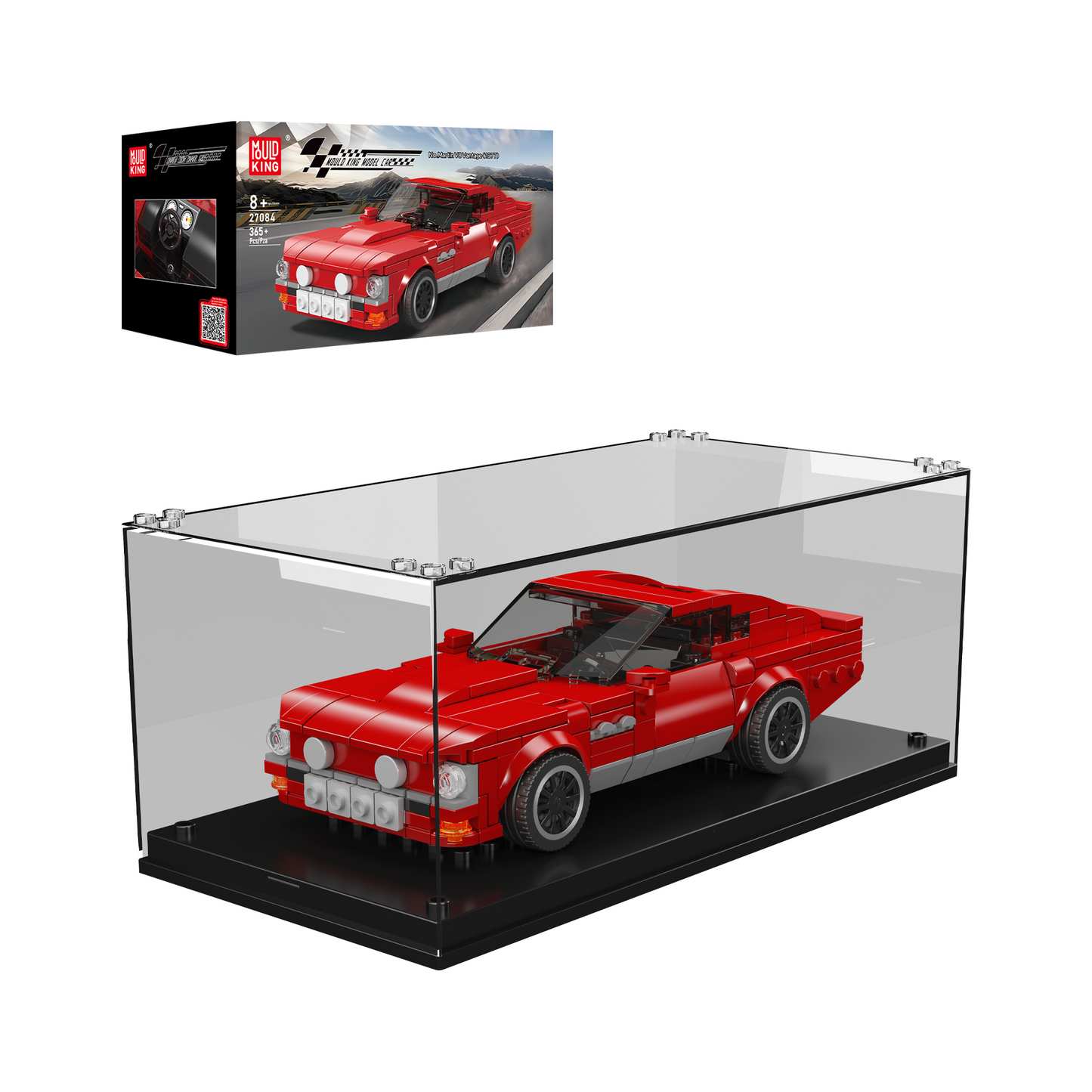 A Mould King 27084 Martin V8 Vintage Car Model Building Set | 365 Pcs