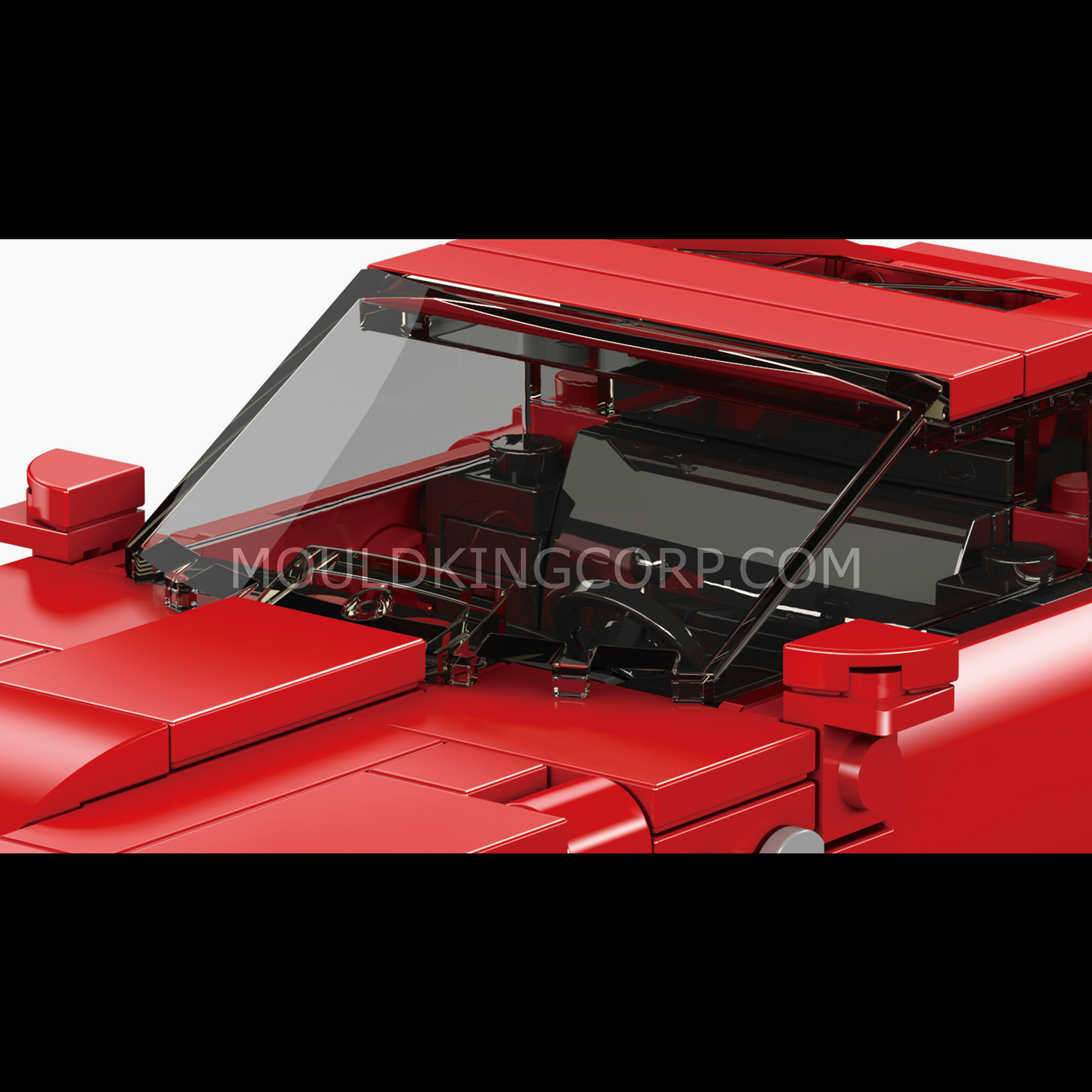 A Mould King 27084 Martin V8 Vintage Car Model Building Set | 365 Pcs