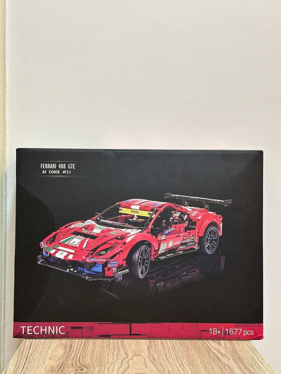 A FERRARI 488 GTE ليجو