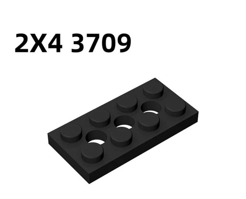Bricks Plate 2x6 2x4 2x8 with Holes
