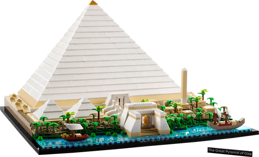 AB  Great pyramids of Giza ليجو