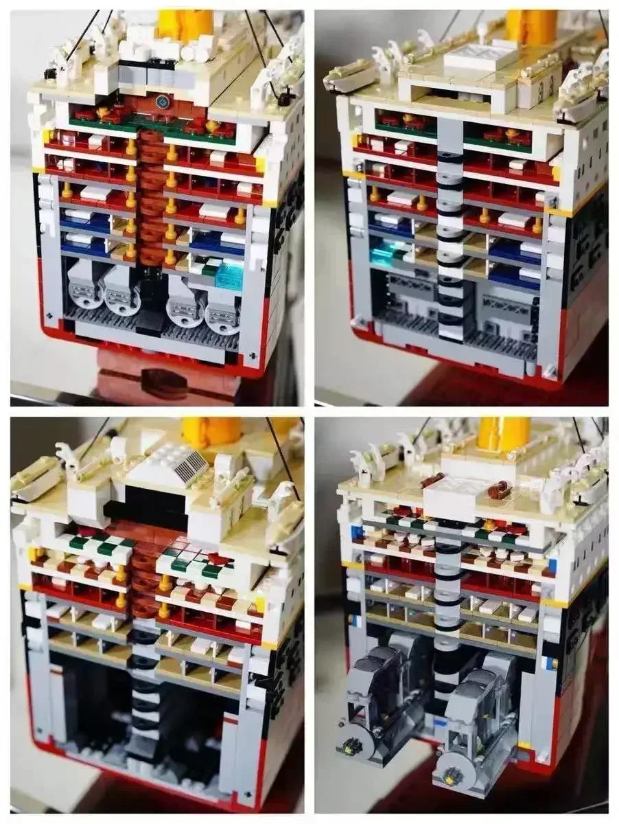 A    Titanic Ship 9090pcs Compatible 10294 ( NEW IN ) ل ي ج و