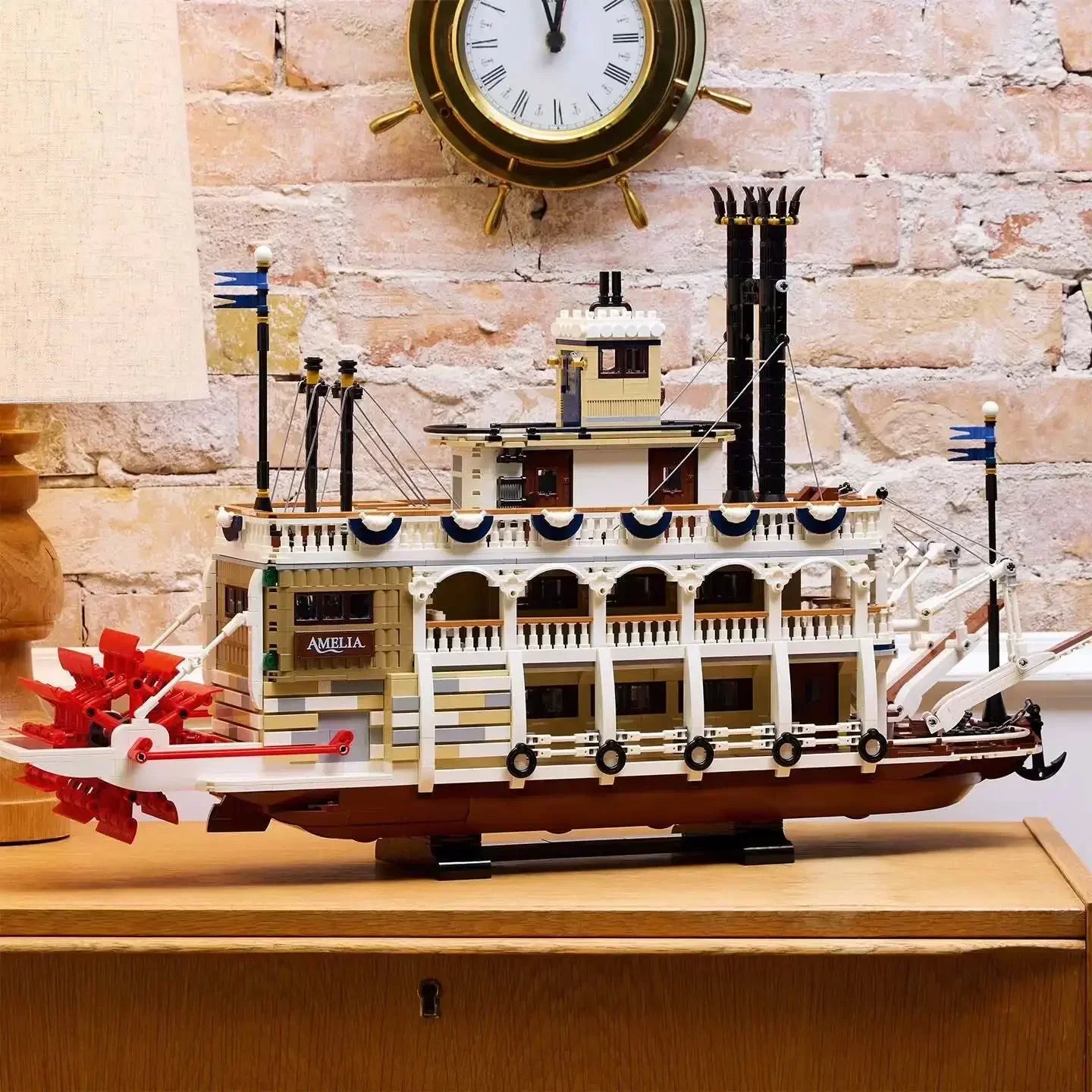 A     River Steamboat 21356 Compatible 4090PCS ( NEW IN ) ل ي ج و