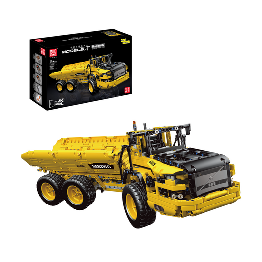 A   MOULD KING 17010S Remote Control Dump Truck Building Toy Set | 1,930 PCS