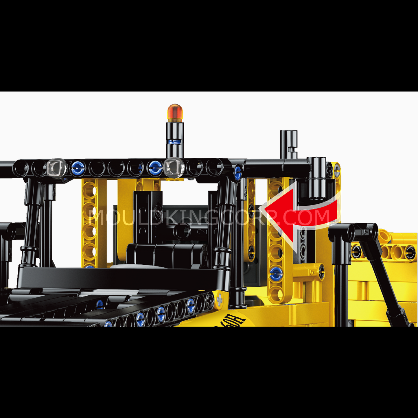 A   MOULD KING 17010S Remote Control Dump Truck Building Toy Set | 1,930 PCS