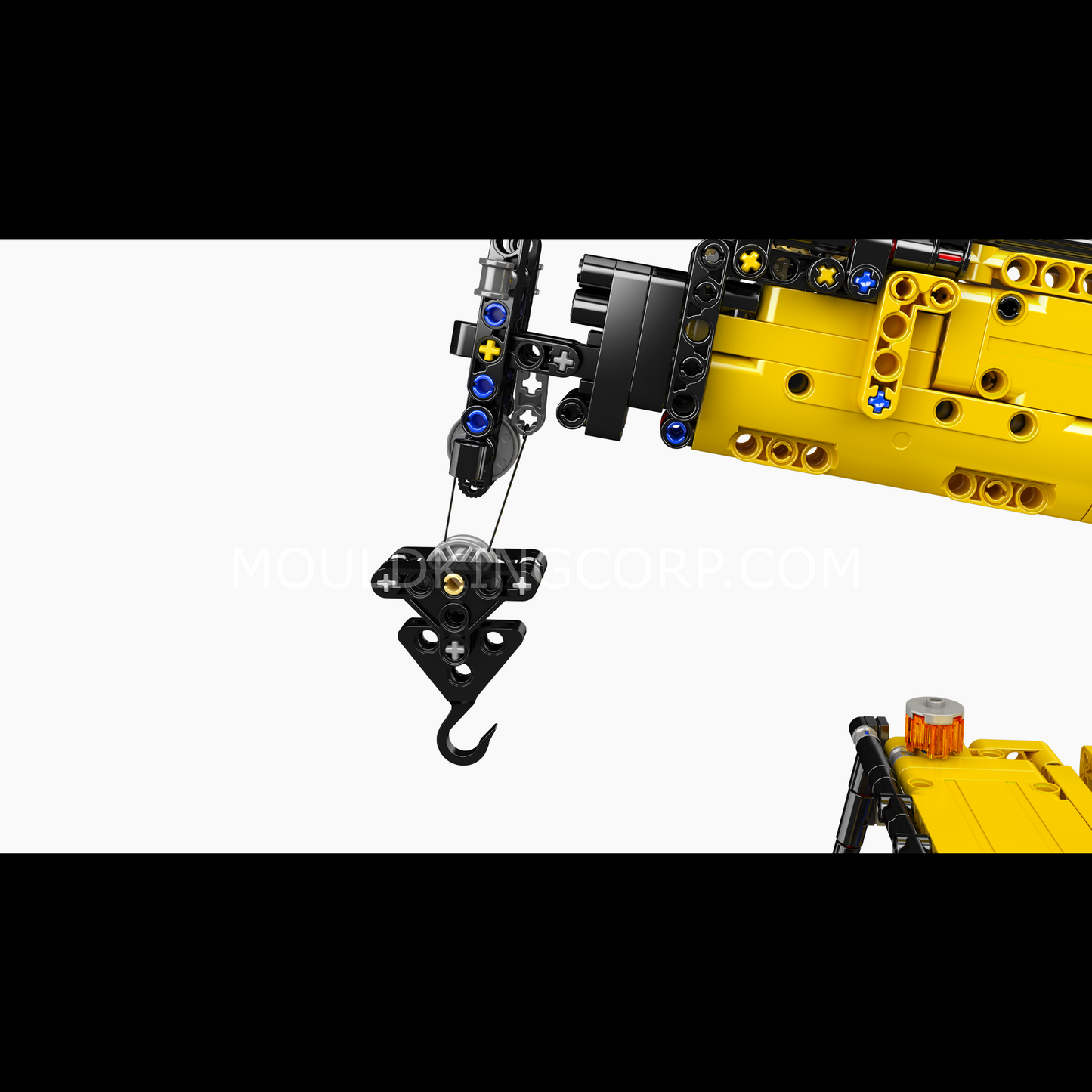 A   Mould King 17073 LTM 1110 Mobile Crane Building Set | 3,218 Pcs