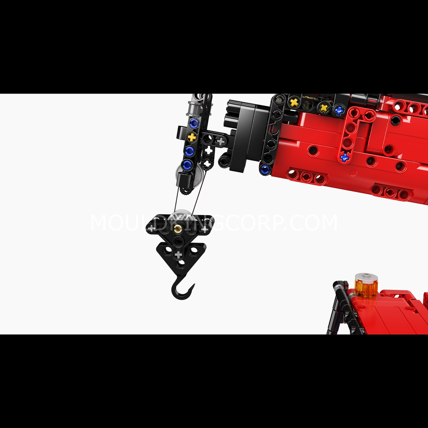 A   Mould King 17073 LTM 1110 Mobile Crane Building Set | 3,218 Pcs