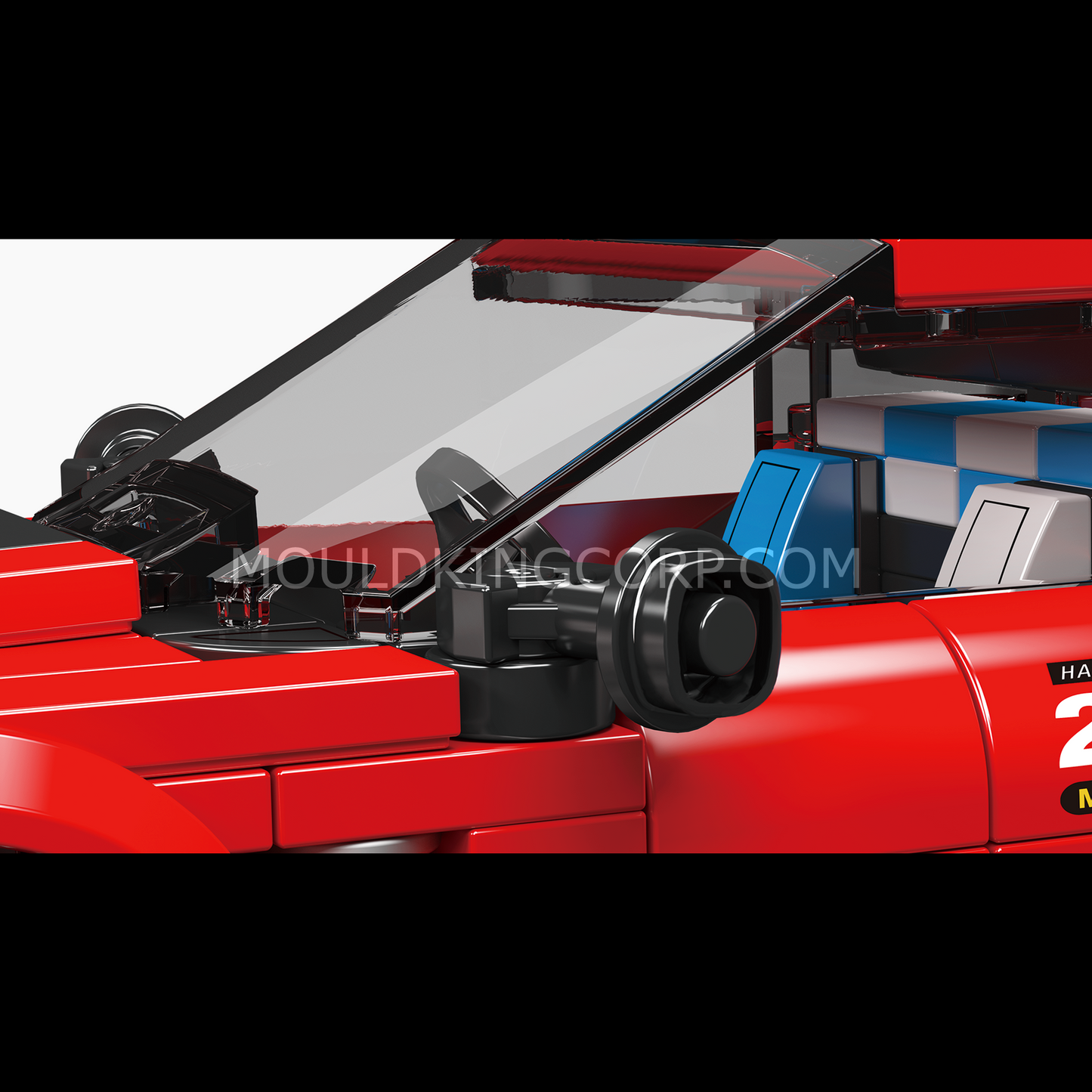 Mould King 27072 M8 Race Car Model Building Set | 481 Pcs