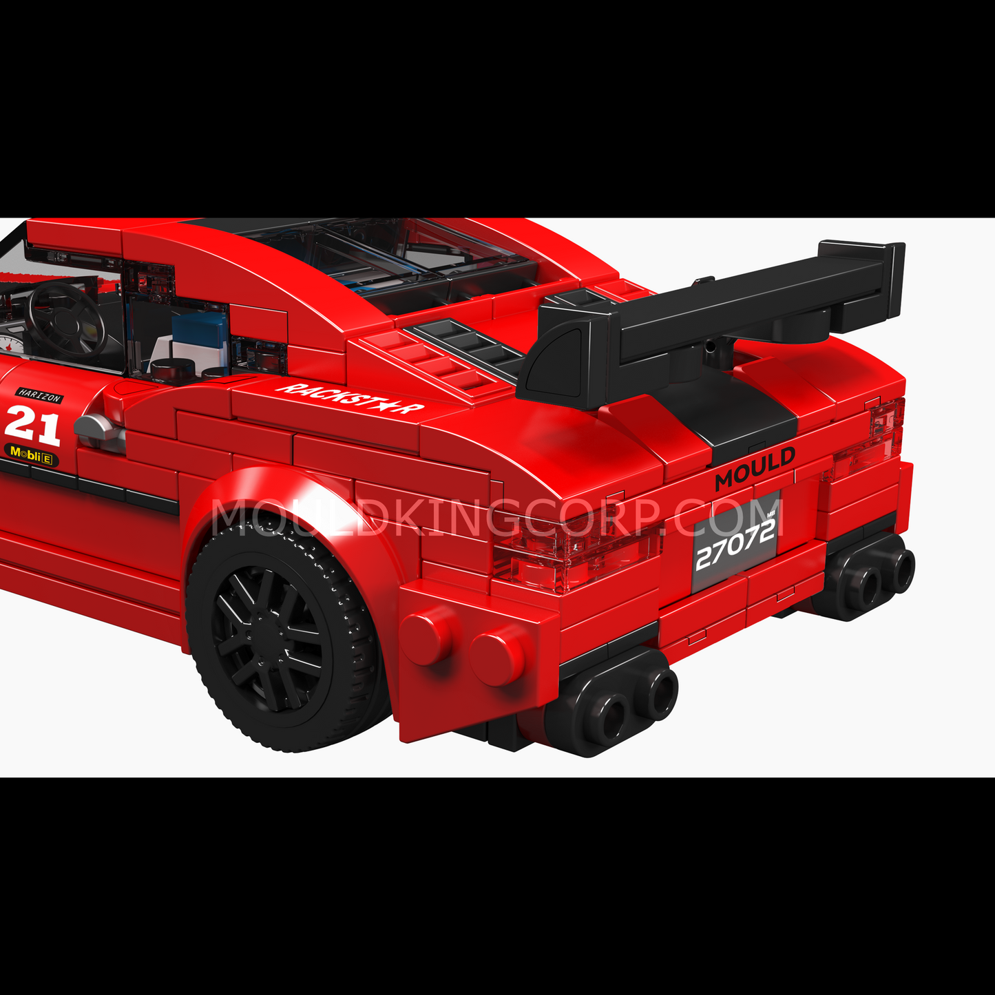 Mould King 27072 M8 Race Car Model Building Set | 481 Pcs