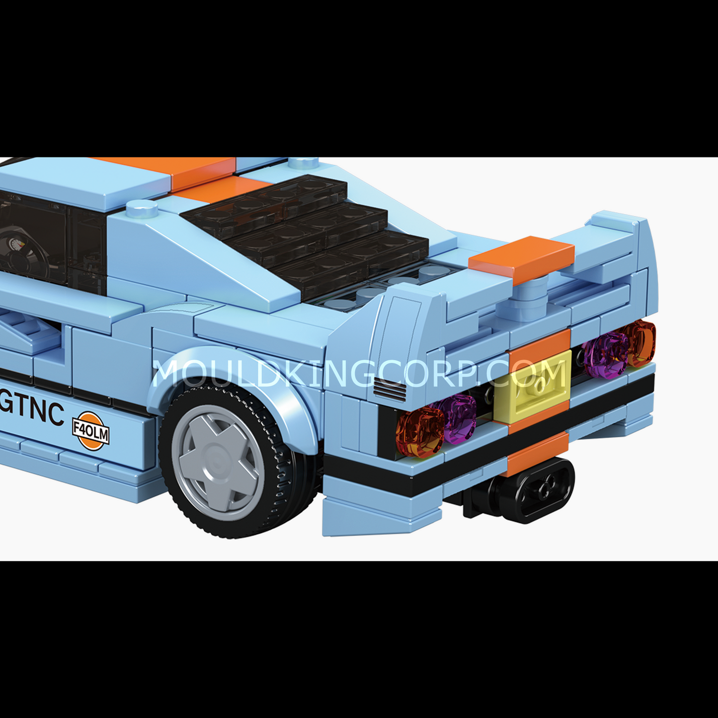 A  Mould King 27077 F40 LM Model Car Building Set | 435 Pieces