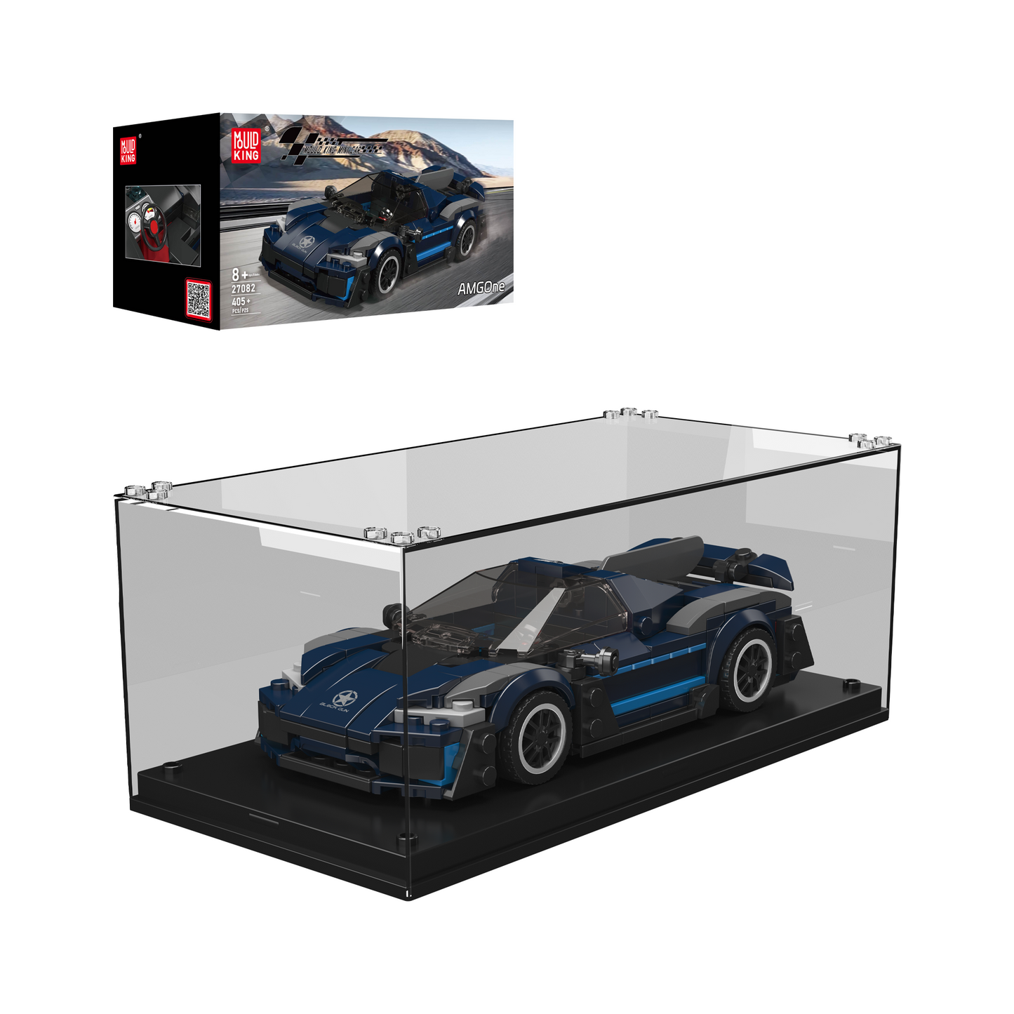 A   Mould King 27082 AMG One Supercar Building Set | 405 Pcs