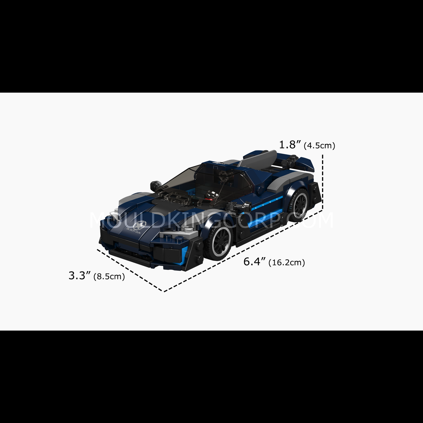 A   Mould King 27082 AMG One Supercar Building Set | 405 Pcs